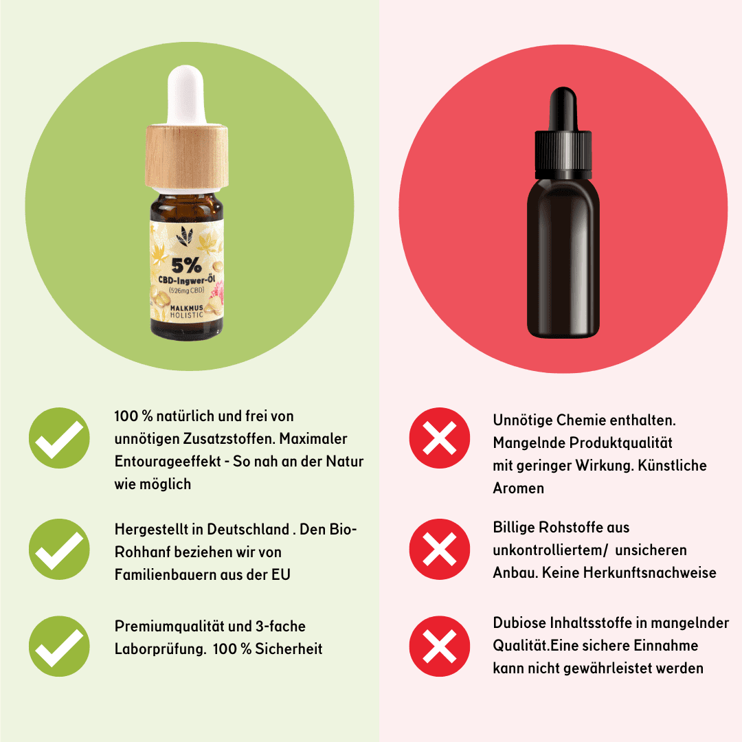 🌱 CBD+Ingwer Naturextrakt PREMIUM Öl 10ml - Image 6