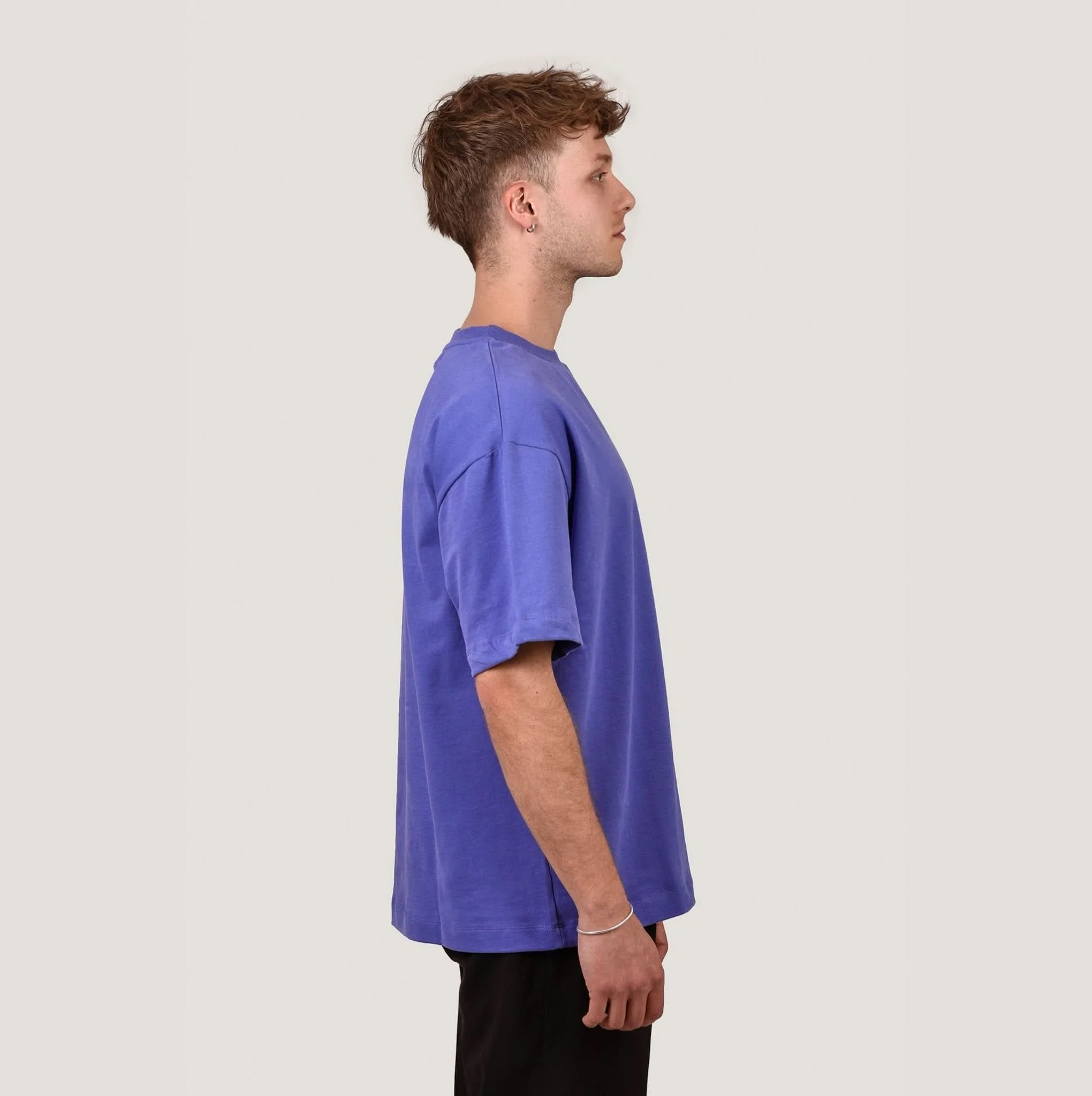 HAPPY 420- Purple Oversize T-Shirt - Image 3