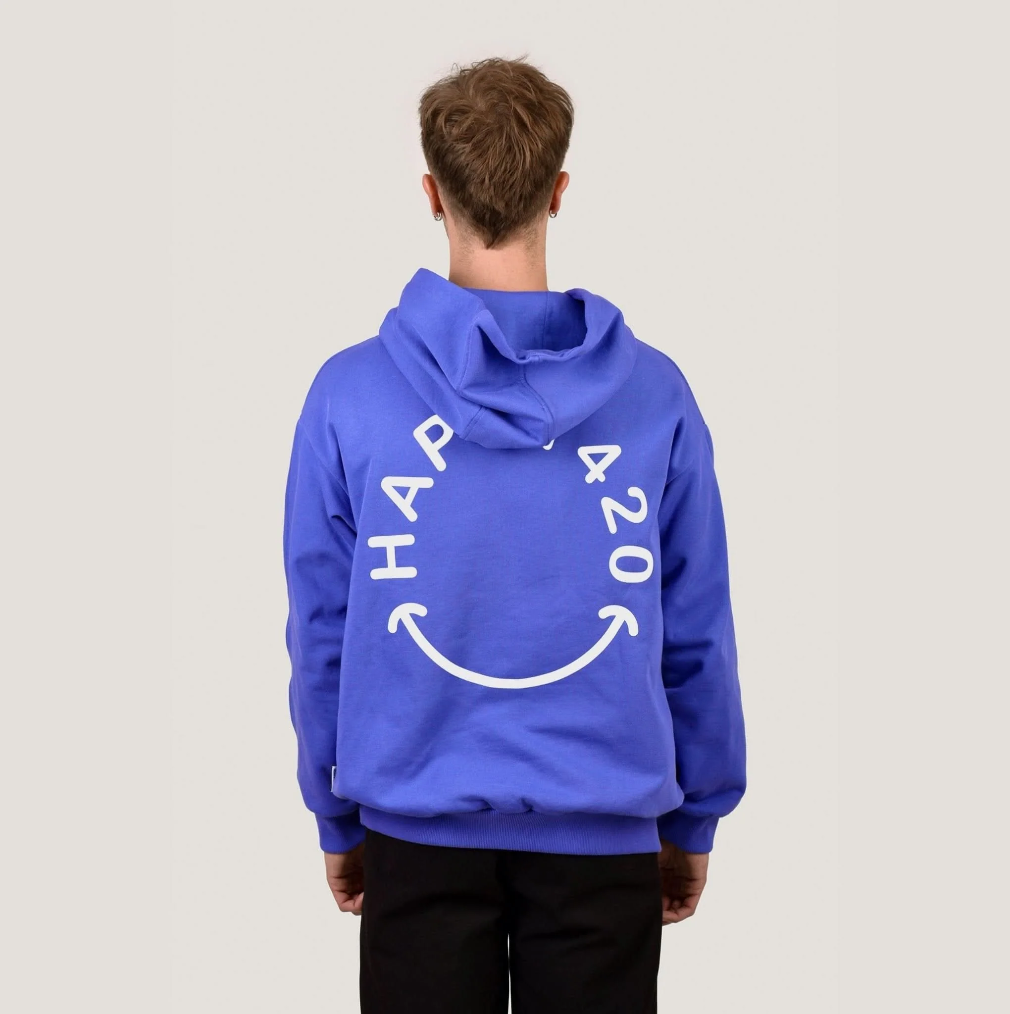 SMILE HOODIE - PURPLE - Image 4